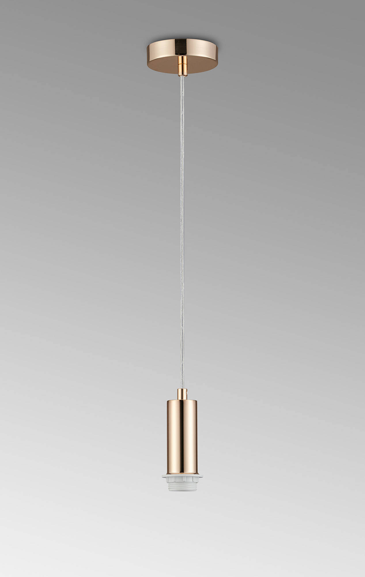 D1020FG  Wick 1.7m 1 Light Pendant, 1 x E27, French Gold